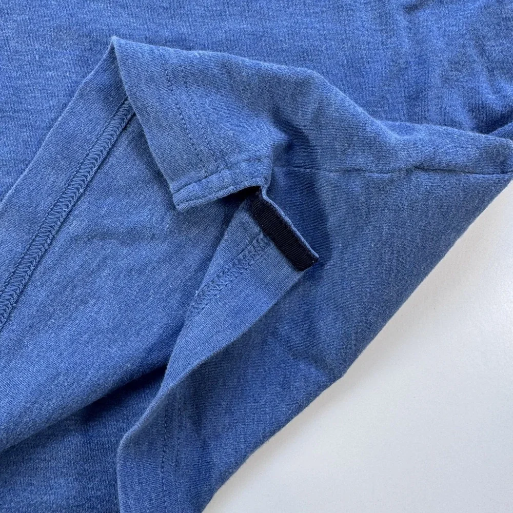 BANANA REPUBLIC Luxury Touch Performance Polo Short Sleeve Shirt Blue Mens XL